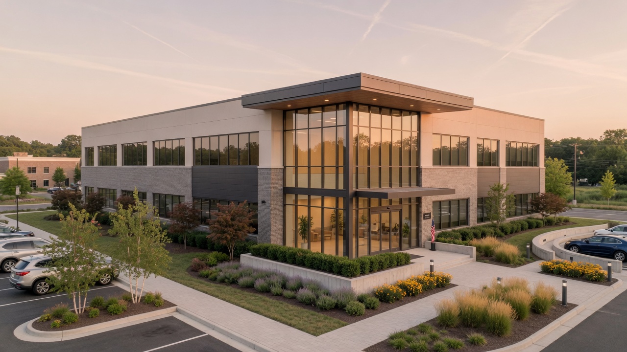 Pressed Behavioral Health office building in Gaithersburg, Maryland